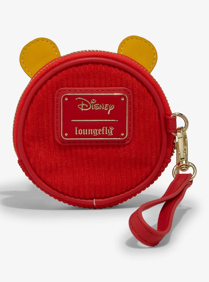 Loungefly Disney Winnie the Pooh Figural Pooh Bear Corduroy Coin Purse — BoxLunch Exclusive