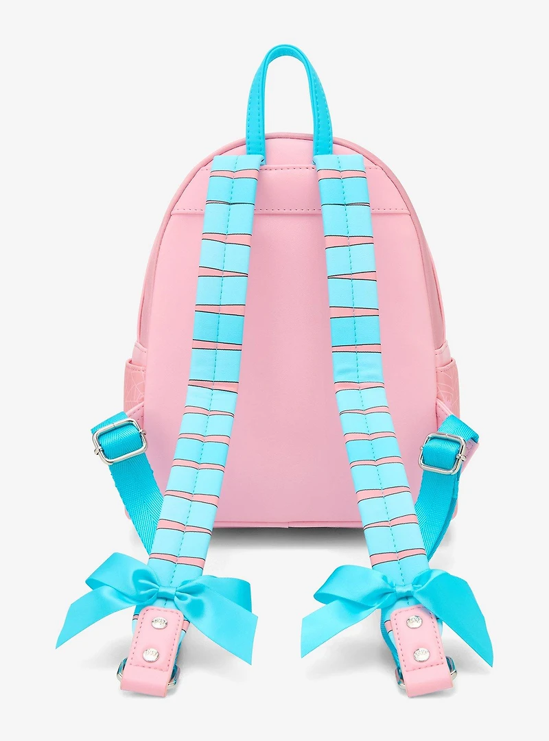 Loungefly Marvel Spider-Gwen Pink Web Mini Backpack - BoxLunch Exclusive