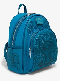 Loungefly Disney Lilo & Stitch Hibiscus Blue Mini Backpack — BoxLunch Exclusive