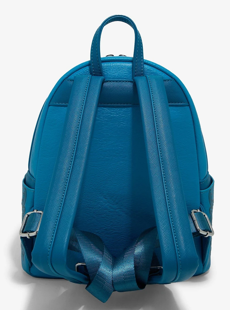 Loungefly Disney Lilo & Stitch Hibiscus Blue Mini Backpack — BoxLunch Exclusive