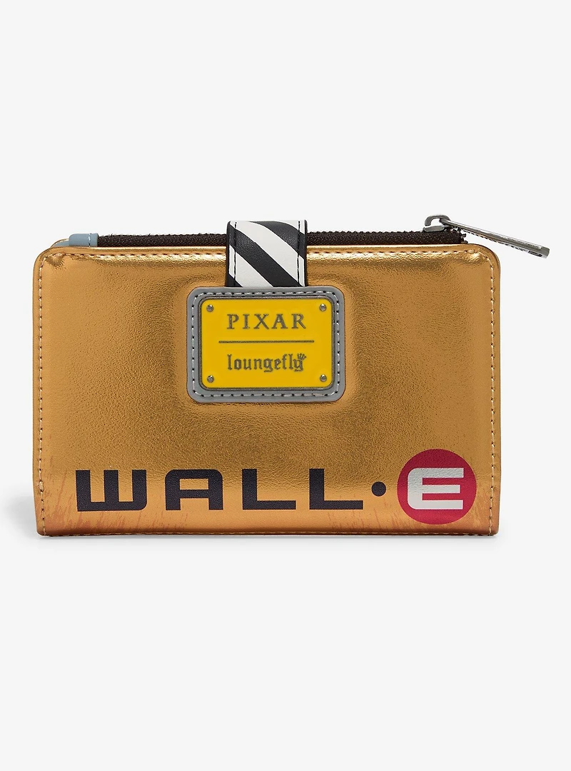 Loungefly Disney Pixar WALL-E Metallic WALL-E Figural Wallet - BoxLunch Exclusive