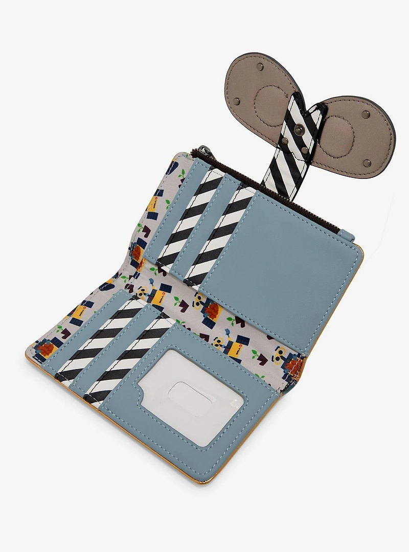 Loungefly Disney Pixar WALL-E Metallic WALL-E Figural Wallet - BoxLunch Exclusive