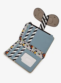Loungefly Disney Pixar WALL-E Metallic WALL-E Figural Wallet - BoxLunch Exclusive