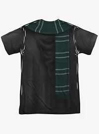 Harry Potter Slytherin Thin Scarf Costume Sublimated T-Shirt