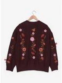 Disney Minnie Mouse Fall Florals Women's Plus Cardigan - BoxLunch Exclusive
