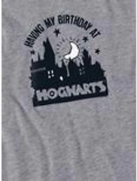 Harry Potter Birthday At Hogwarts Women's Crop Top T-Shirt