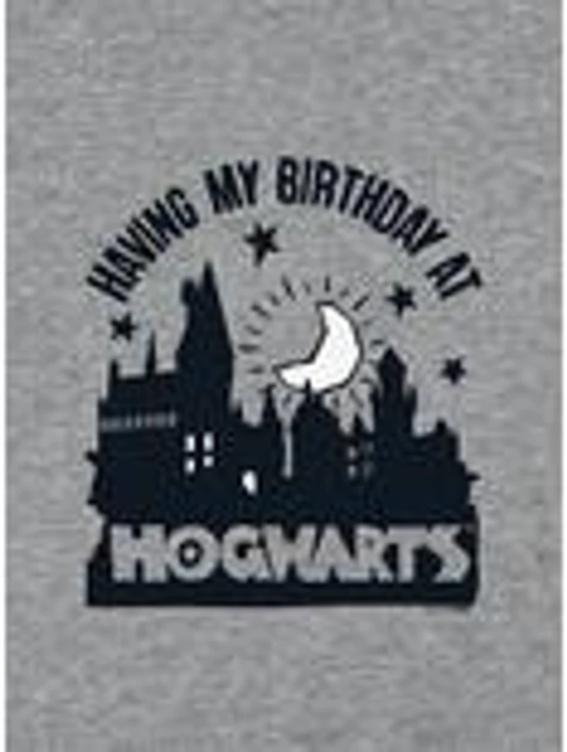 Harry Potter Birthday At Hogwarts Cap Sleeve Baby Rib Women's Crop Top