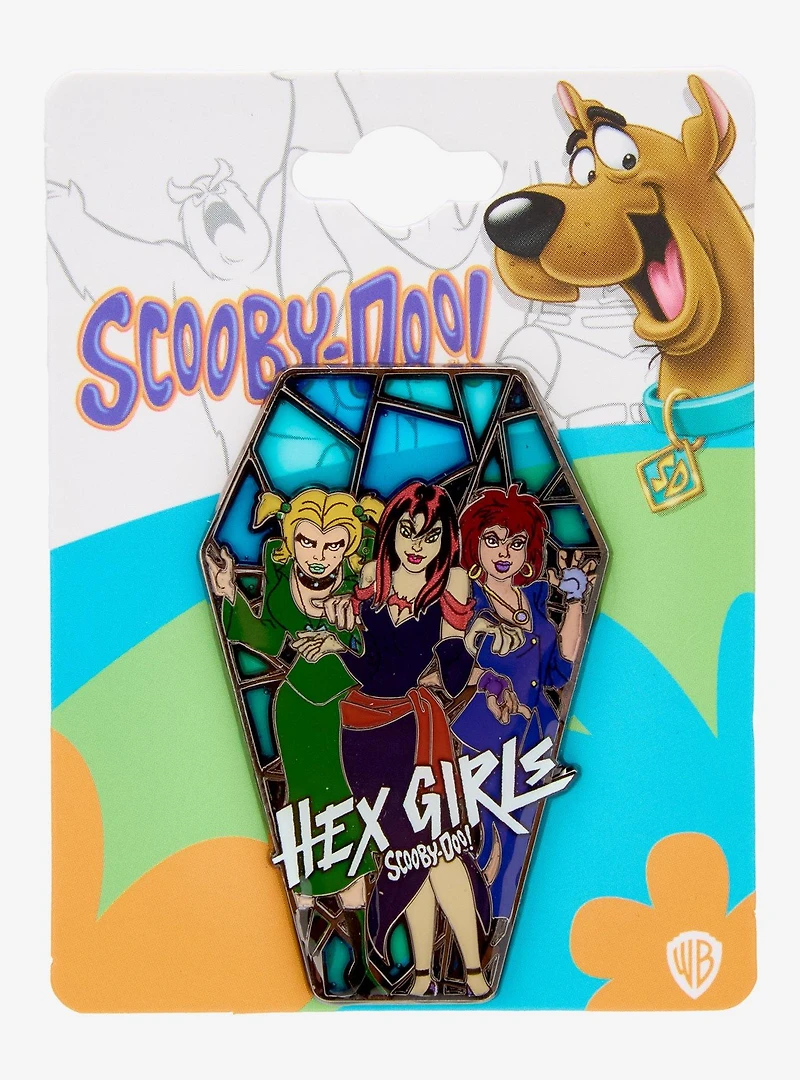 Scooby-Doo! Hex Girls Stained Glass Enamel Pin — BoxLunch Exclusive