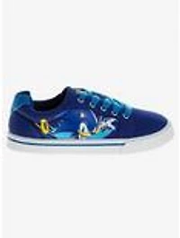 Sonic The Hedgehog Boys Lace Up Canvas Sneakers
