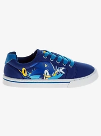 Sonic The Hedgehog Boys Lace Up Canvas Sneakers