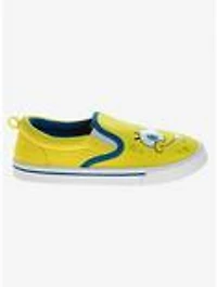 SpongeBob SquarePants and Patrick Slip-On Kids Canvas Sneakers