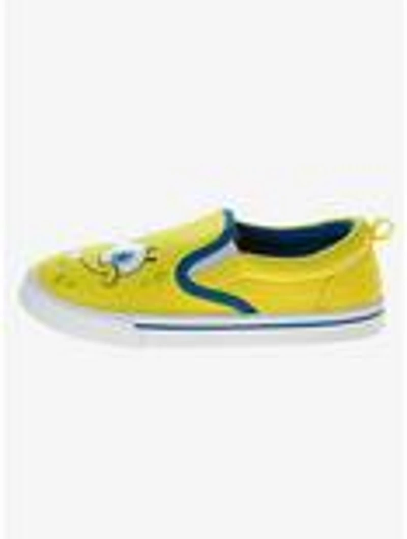 SpongeBob SquarePants and Patrick Slip-On Kids Canvas Sneakers