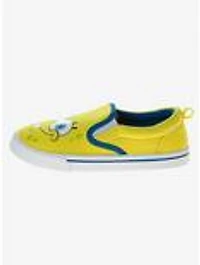 SpongeBob SquarePants and Patrick Slip-On Kids Canvas Sneakers