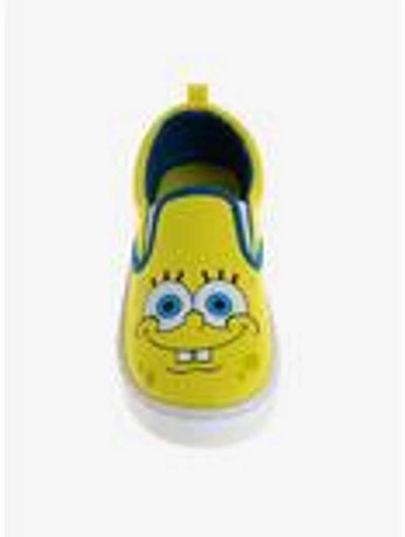 SpongeBob SquarePants and Patrick Slip-On Kids Canvas Sneakers