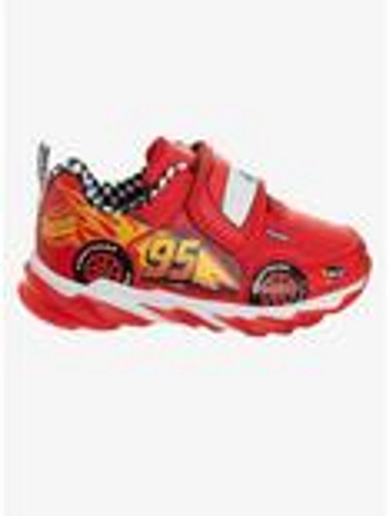 Disney Pixar Cars Lightning McQueen Light Up Toddler & Little Kids Sneakers