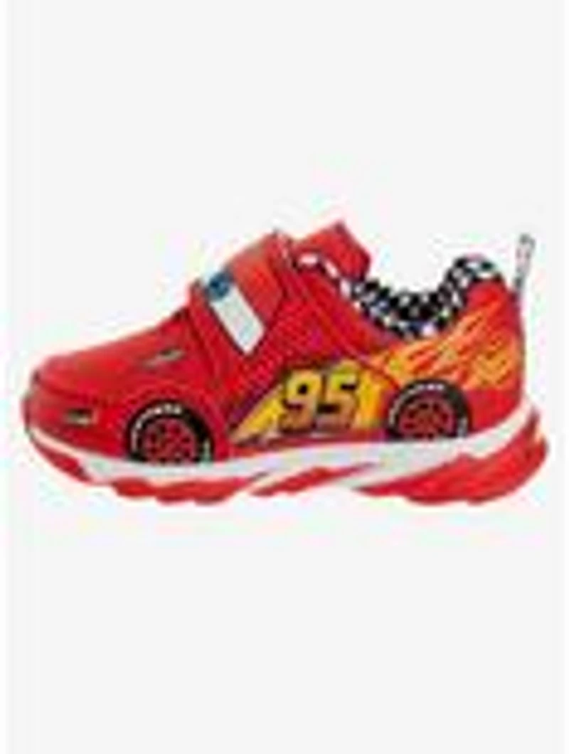 Disney Pixar Cars Lightning McQueen Light Up Toddler & Little Kids Sneakers