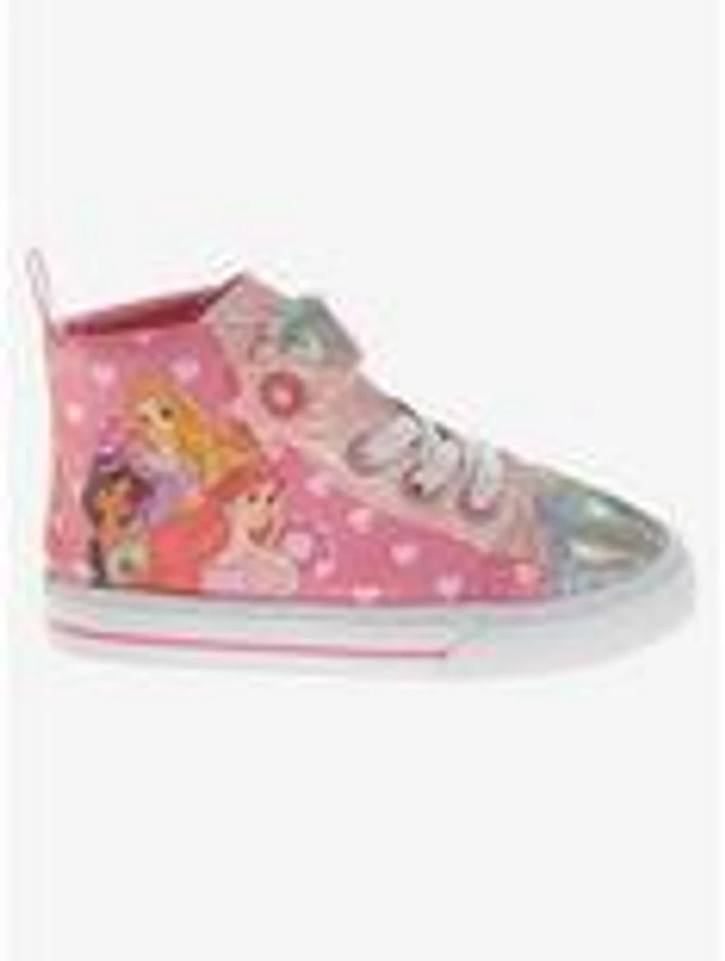 Disney Princesses Toddler & Girls High Top Sneakers
