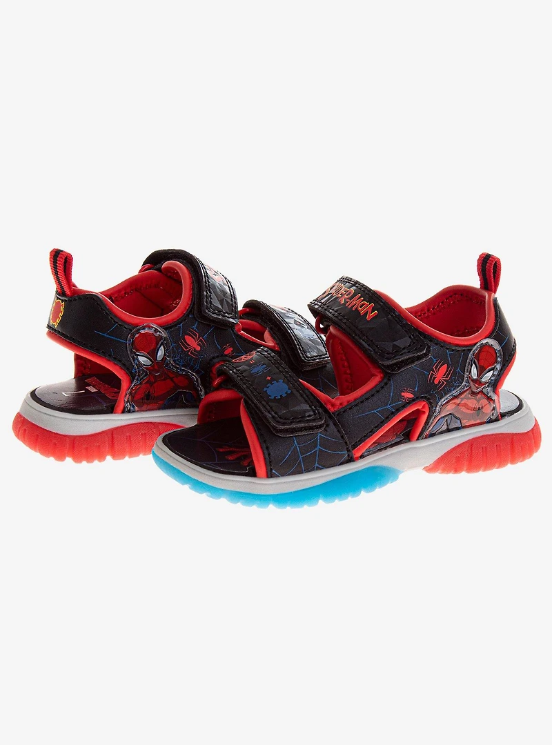 Marvel Spider-Man Toddler & Boys Open Toe Sport Sandals