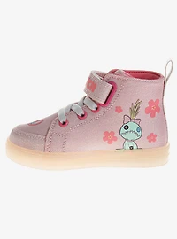 Disney Lilo & Stitch Toddler Girls High Top Light Up Sneakers