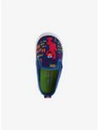 Sesame Street Elmo and Cookie Monster Slip-On Toddler & Kids Canvas Sneakers