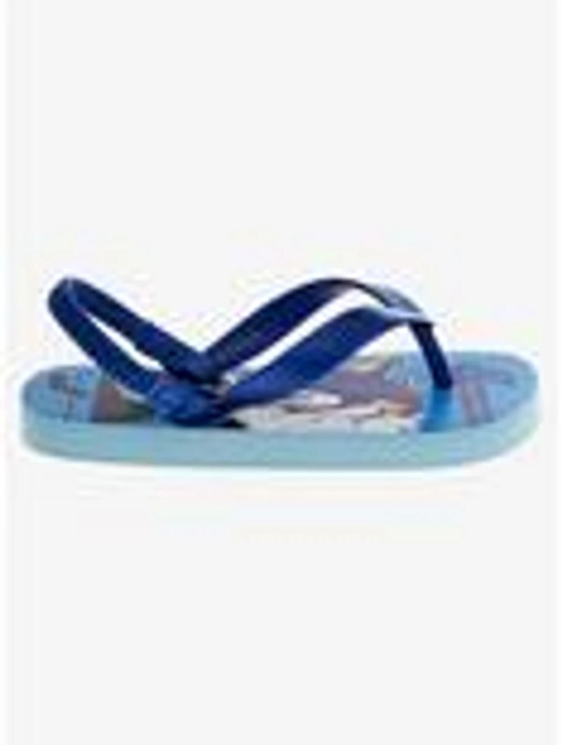 Sonic The Hedgehog Toddler & Boys Slip-On Flip Flops
