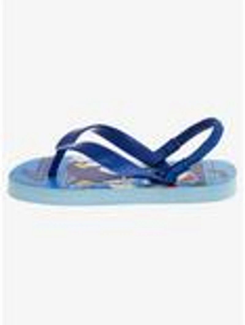 Sonic The Hedgehog Toddler & Boys Slip-On Flip Flops