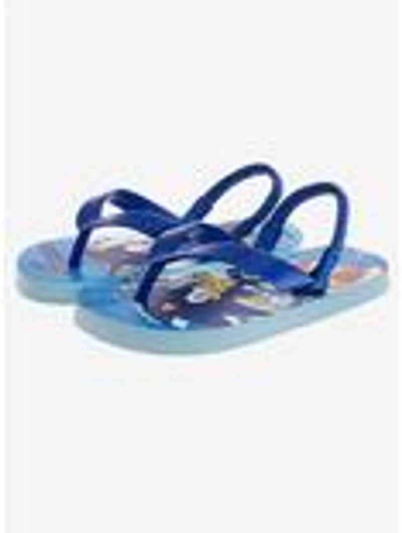 Sonic The Hedgehog Toddler & Boys Slip-On Flip Flops