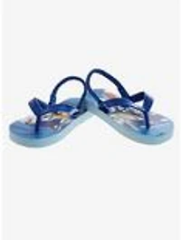 Sonic The Hedgehog Toddler & Boys Slip-On Flip Flops