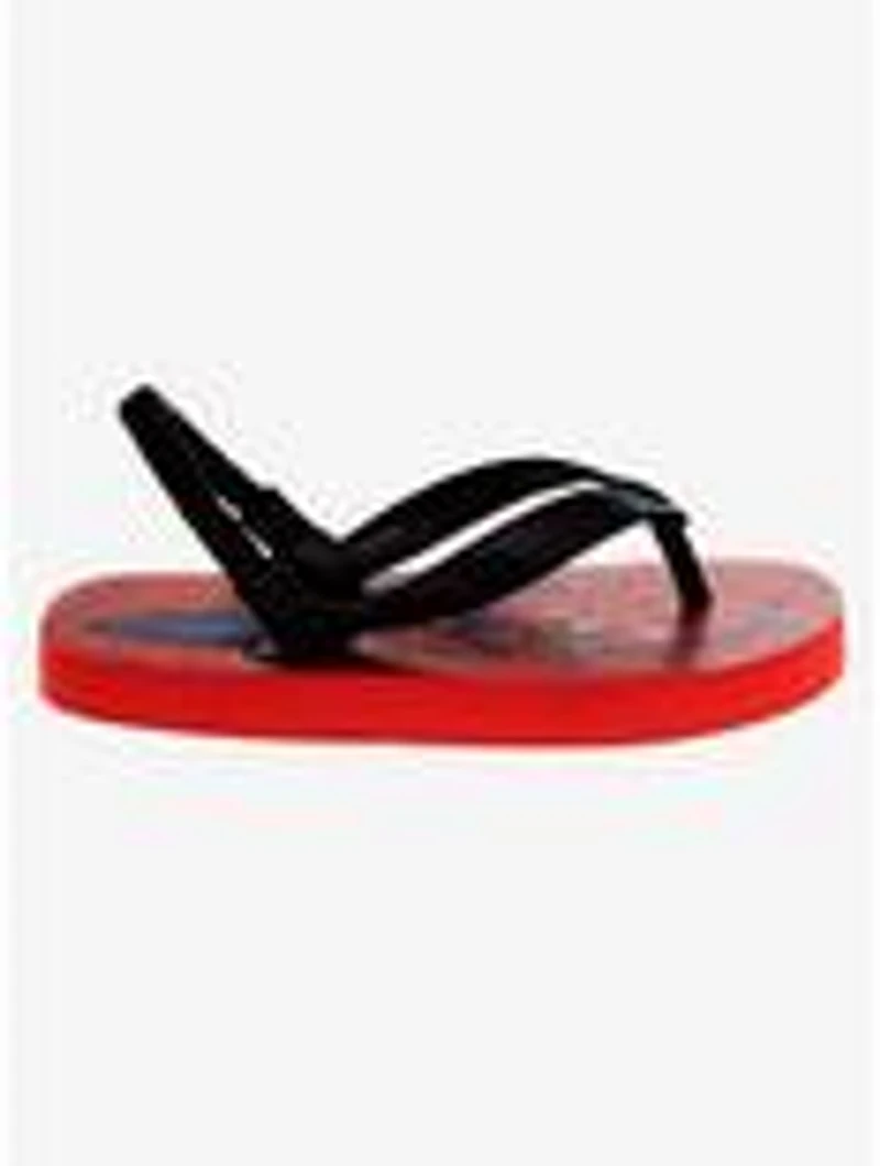 Marvel Spider-Man Toddler & Boys Flip Flops