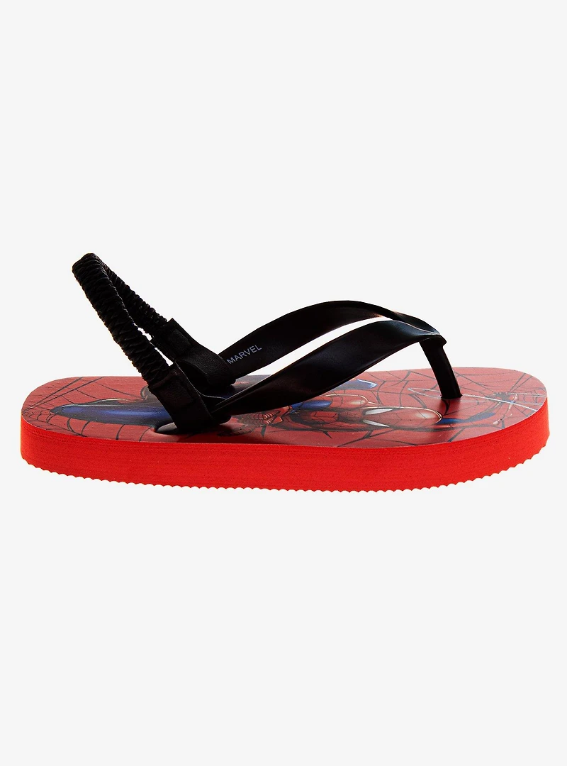 Marvel Spider-Man Toddler & Boys Flip Flops