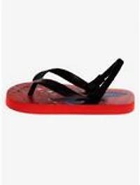 Marvel Spider-Man Toddler & Boys Flip Flops