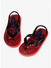 Marvel Spider-Man Toddler & Boys Flip Flops