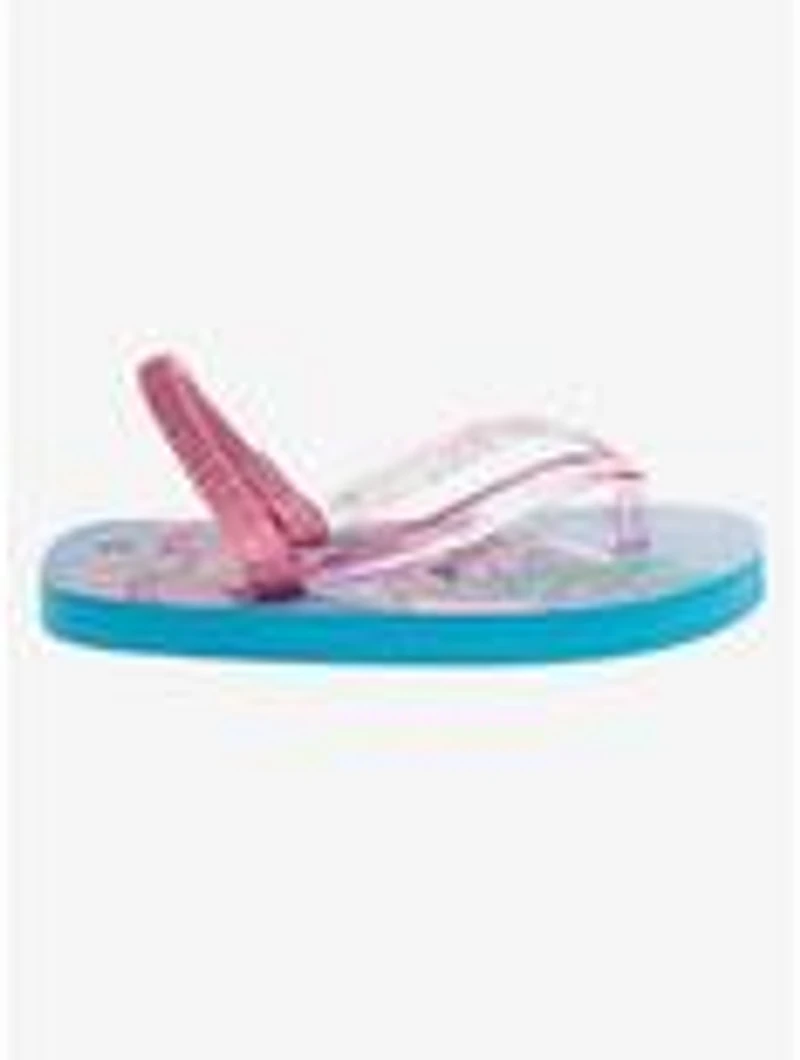 Disney Lilo & Stitch and Angel Toddler Girls Dual Sizes Flip Flops