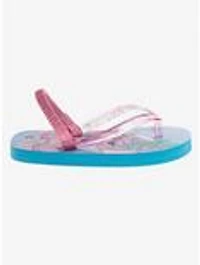 Disney Lilo & Stitch and Angel Toddler Girls Dual Sizes Flip Flops