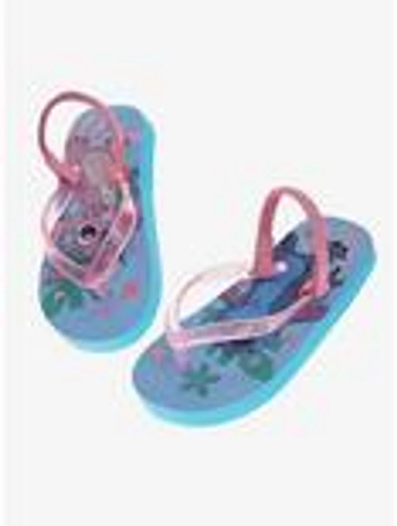 Disney Lilo & Stitch and Angel Toddler Girls Dual Sizes Flip Flops