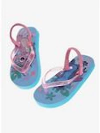 Disney Lilo & Stitch and Angel Toddler Girls Dual Sizes Flip Flops