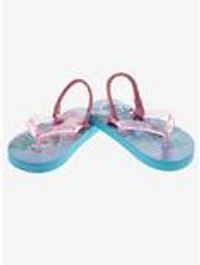 Disney Lilo & Stitch and Angel Toddler Girls Dual Sizes Flip Flops