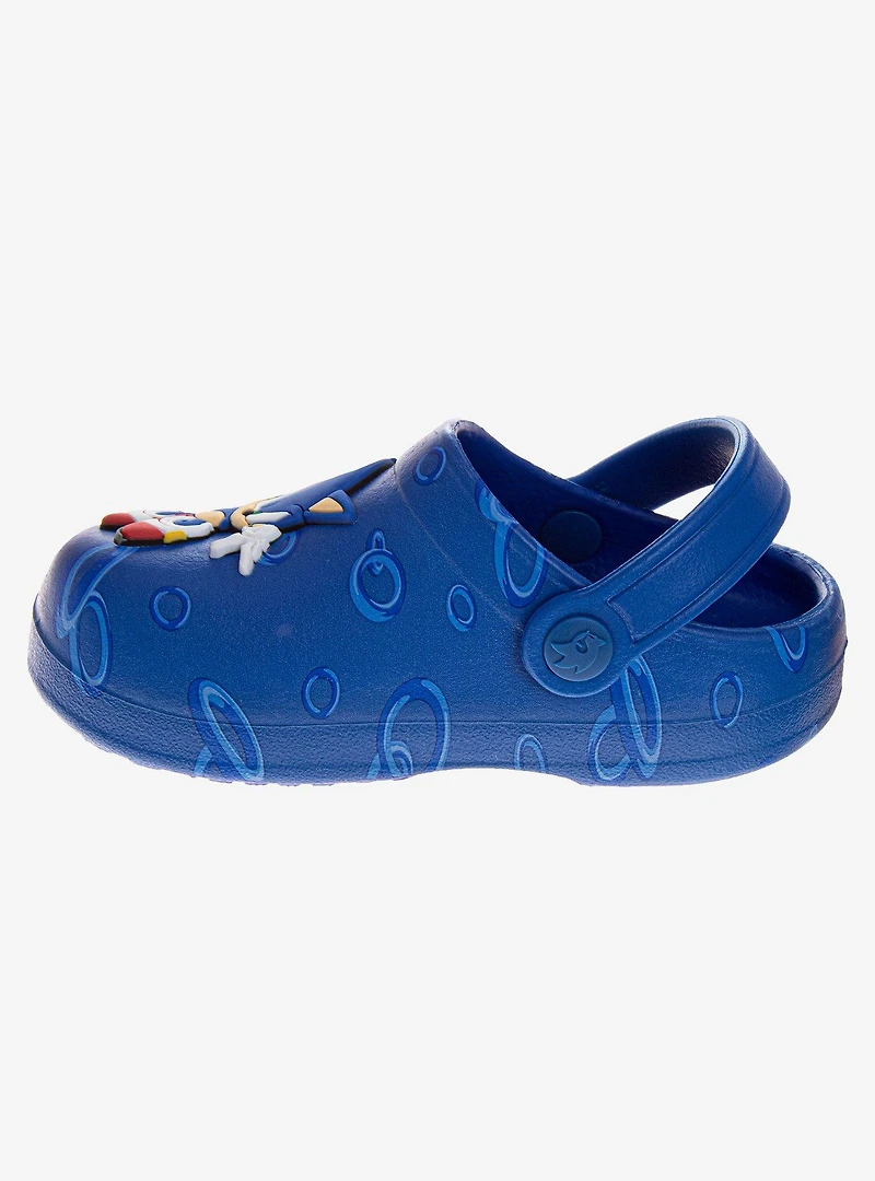 Sonic The Hedgehog Toddler & Boys Dual Sizes Clogs