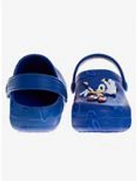 Sonic The Hedgehog Toddler & Boys Dual Sizes Clogs