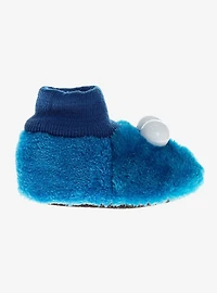 Sesame Street Happy Cookie Monster Toddler & Kids Slippers