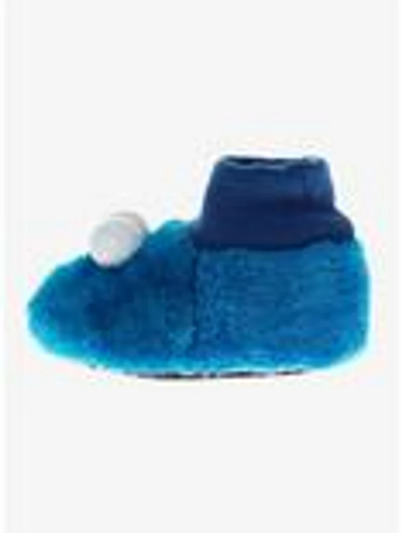 Sesame Street Happy Cookie Monster Toddler & Kids Slippers