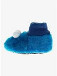 Sesame Street Happy Cookie Monster Toddler & Kids Slippers