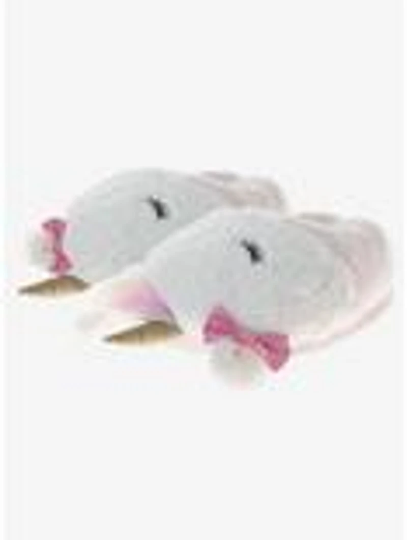 Pink Unicorn Girls Comfy Slippers