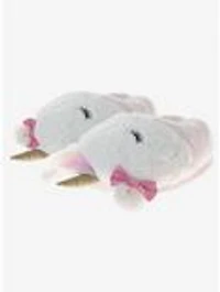 Pink Unicorn Girls Comfy Slippers