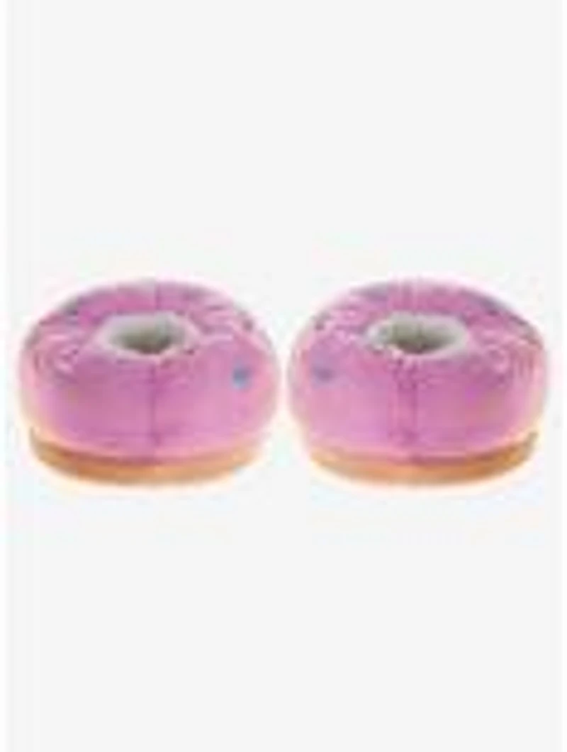 Pink Doughnut Girls Comfy Slippers