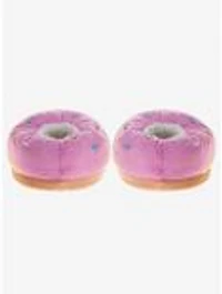 Pink Doughnut Girls Comfy Slippers