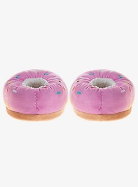 Pink Doughnut Girls Comfy Slippers