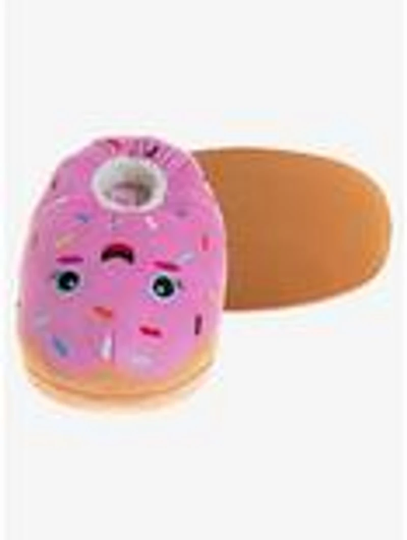 Pink Doughnut Girls Comfy Slippers