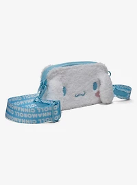 Sonix Sanrio Cinnamoroll Plush Wallet & Phone Holder Crossbody Bag