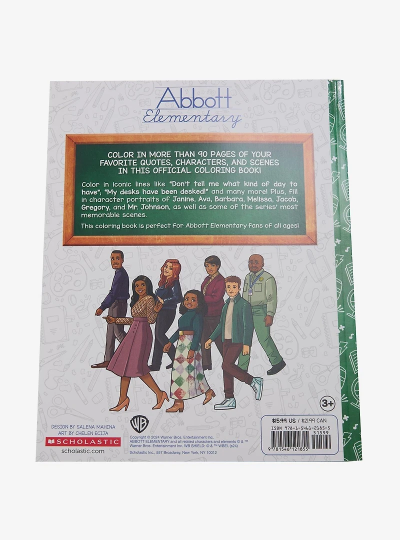 Abbott Elementary Official Coloring Book